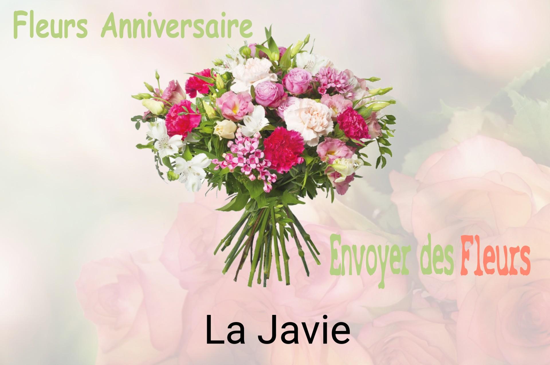 Bouquet de fleurs d’anniversaire livré à La Javie