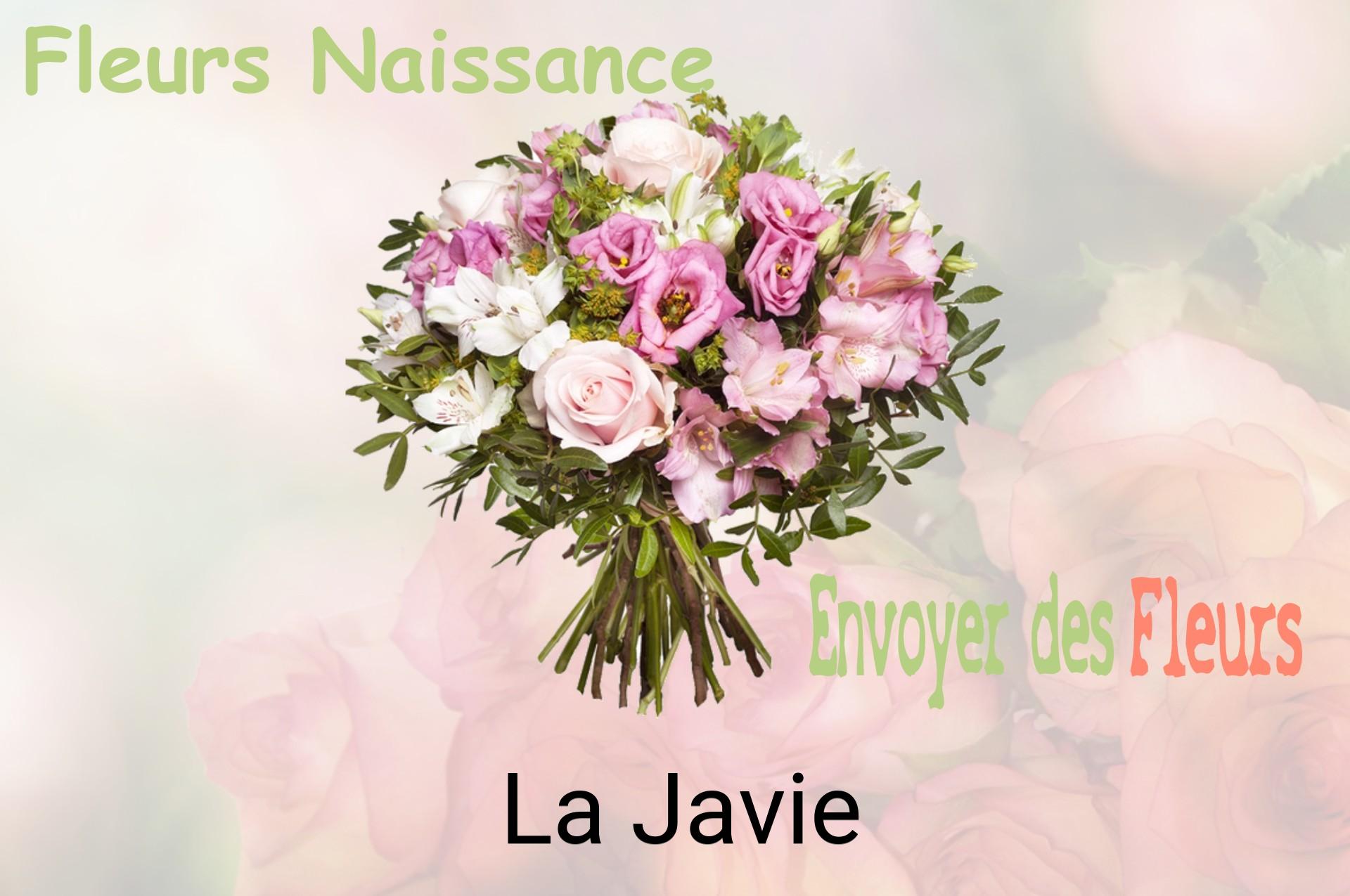 Bouquet de fleurs de naissance livré à La Javie